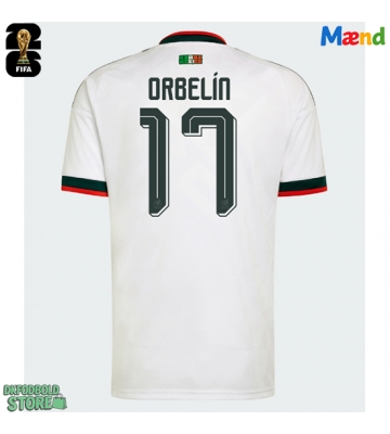 Mexico Orbelin Pineda #17 Replika Udebanetrøje VM 2026 Kortærmet